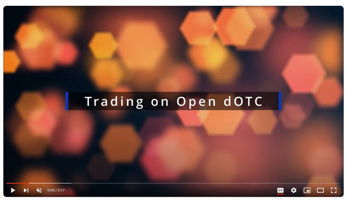 We're grateful for our community's efforts in educating others about our platform🙌 If you haven't tried the open dOTC yet, here's a fantastic and easy-to-follow tutorial that an $SMT community member created on how to use the platform to trade #RWAs. Check it out! 👇