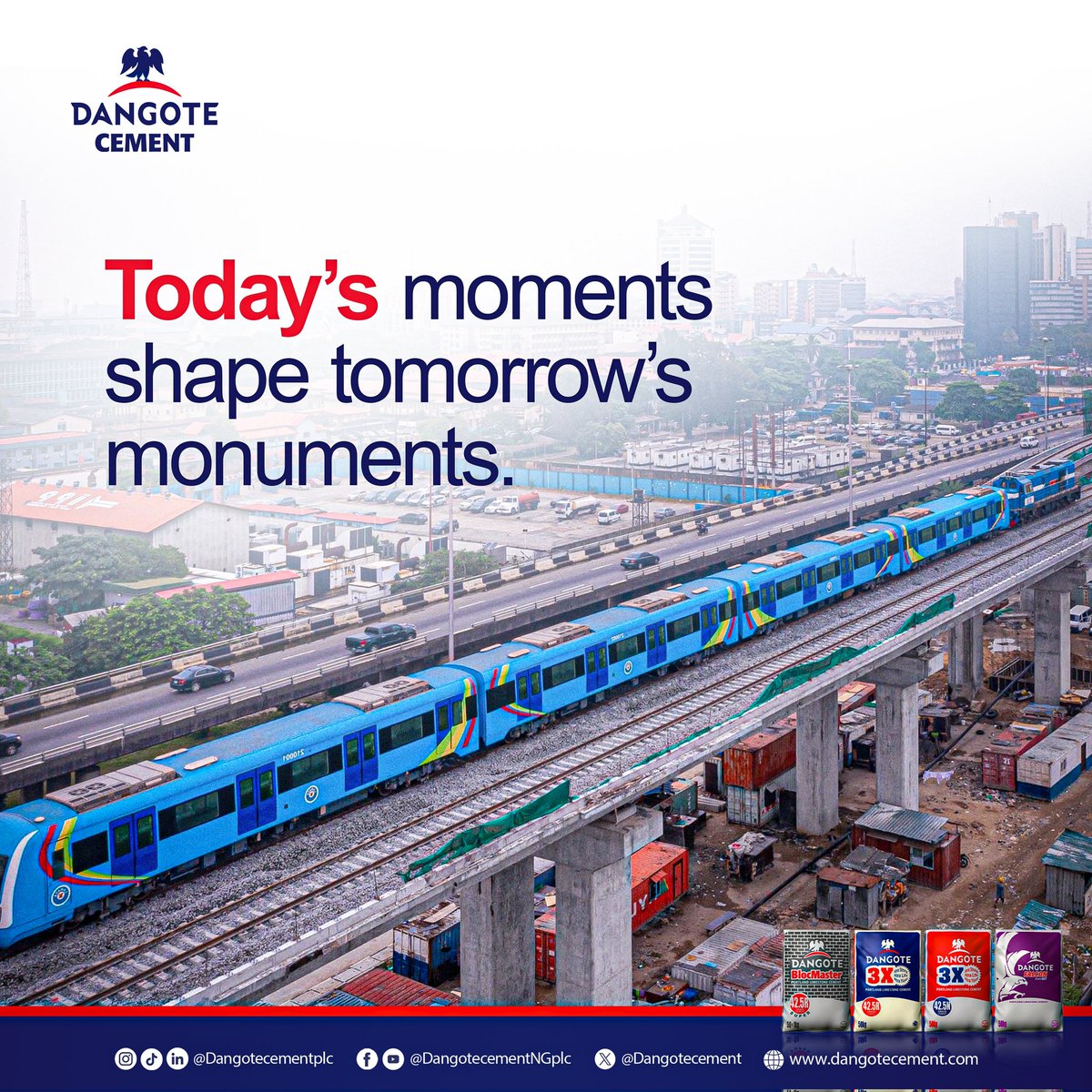 DangoteCement's tweet photo. Every project we undertake is a reflection of us. Make every decision count.
#DangoteCement #Forward2gether
Image Credit: The Blue Line Rail Marina - Badagry/Vanguard News https://t.co/Lmu6nMYRIx