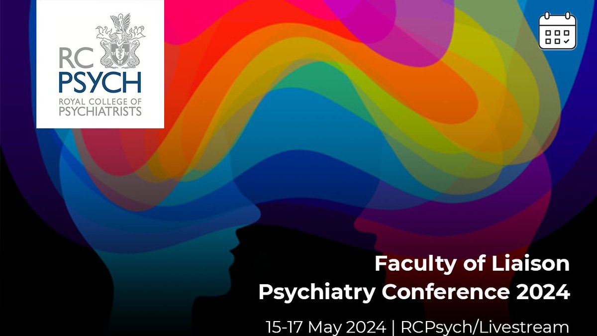 Final chance to book! Registration for the @rcpsychLiaison conference closes tomorrow at 10am! We have a fantastic line-up of speakers and talks across the 3 days. Book now t.ly/zBlCM #Liaisonconf24