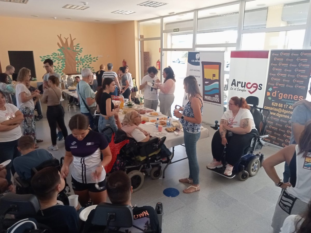 El club deportivo Impulso y la Asociación Dgenes participaron en esta jornada celebrada en el edificio de Usos Múltiples de Bañadero bajo el amparo del Ayuntamiento de Arucas.