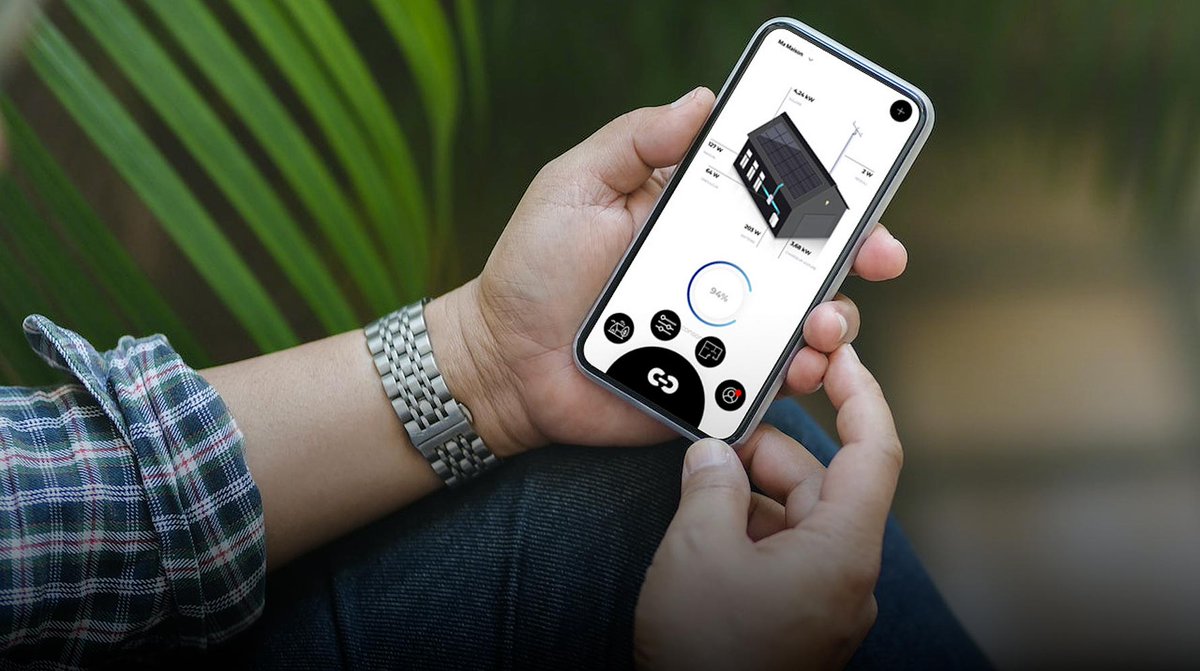 Constmamaison's tweet photo. AVEC SON OFFRE SOLAIRE CONNECTÉE, I’M SOLAR VOUS REND AUTONOME EN ÉNERGIE !
Le fabricant de panneaux solaires annonce le lancement de sa solution intelligente révolutionnaire: une gamme d’onduleurs intelligents connectés à une application domotique ! 
https://t.co/trFkEPOxKx https://t.co/XnGtWLA6fz
