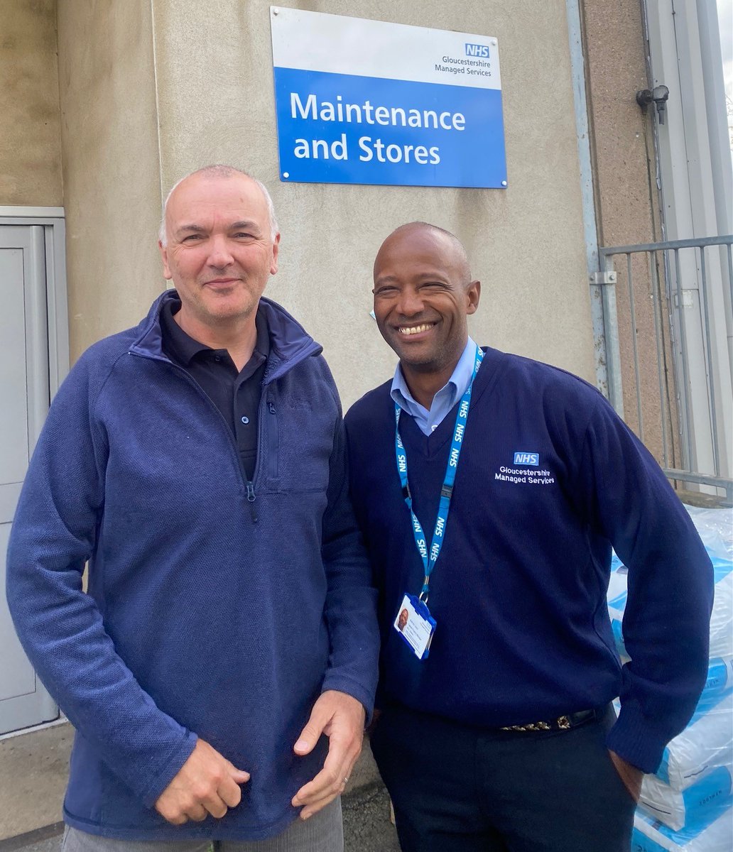 🥳 Celebrating 25 years at Gloucestershire Hospital Foundation Trust ✨ Chris Gough and Adrian Weir both joined the Trust 25 years ago. Join us in congratulating them for 25 years of service to the NHS 👏
