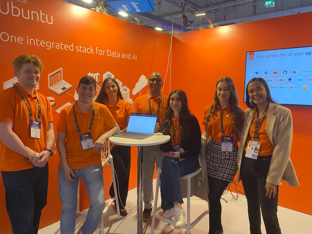 We are thrilled to be here at @DISummit2030! The team will be spending the next two days in the sunny-yet-snowy Stockholm ☀️ Stop by booth C71 to say 'Hi' and meet with the team: canonical.com/blog/join-cano… #DataManagement #DBMS #AI #Data