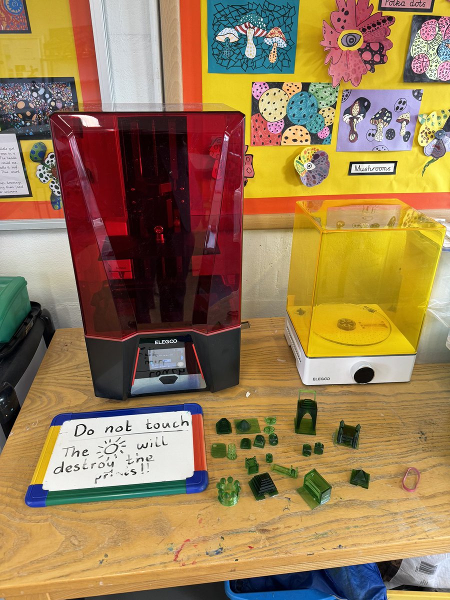 A very generous donation from the BHSA meant that the Junior School could go full 21st Century with a resin 3D printer. Thank you! <a href="/BlackheathHigh/">Blackheath High School GDST</a> <a href="/BHSAsocial/">Blackheath High School Association</a>