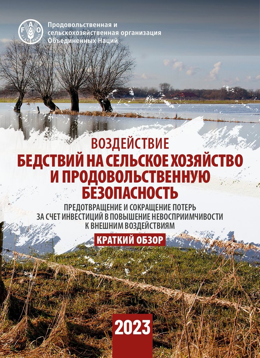 @FAOstatistics Читайте отчет FAO о воздействие бедствий на сельское хозяйство и продовольственную безопасность - Предотвращение и сокращение потерь за счет инвестиций в повышение невосприимчивости к внешним воздействиям: openknowledge.fao.org/items/71f9e23c…