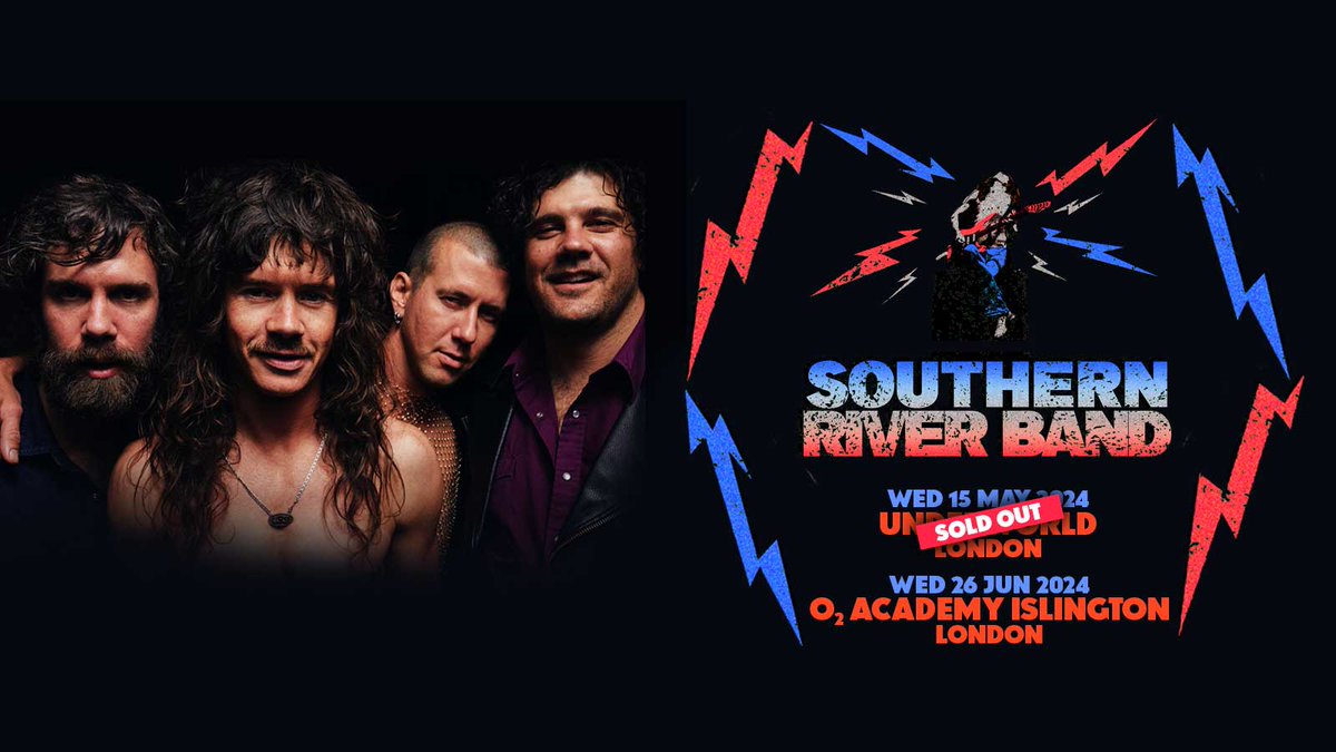 NEW: #TheSouthernRiverBand will bring their high-energy live show to London's @O2AcademyIsl in June 🙌 Book tickets in our #LNpresale tomorrow at 10am 👉 livenation.uk/BIZF50RmX3W