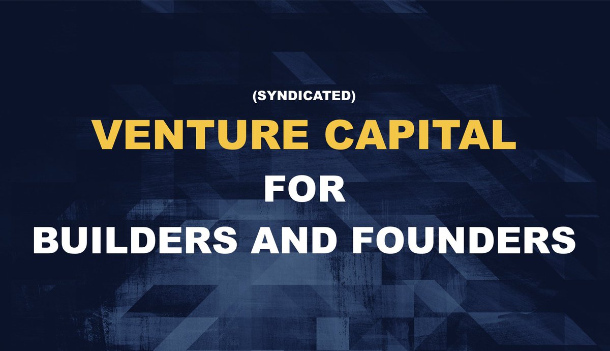 Are you a web3 builder, startup founder, or otherwise curious person @BananaConfXYZ interested about how venture capital works especially investment syndicates and raising from your community and small-ticket investors? Come to my Syndicated Venture Capital masterclass and Q&A…