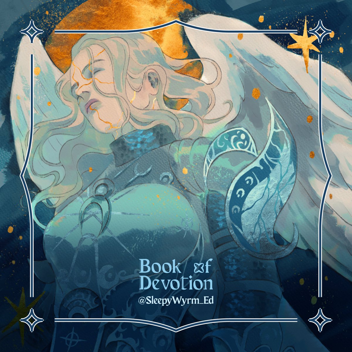 These deities are elated! Meet @spookybri, one of the paladin artists from the Harmony in Unrest teams. You'll be blown away by their use of colour ✨