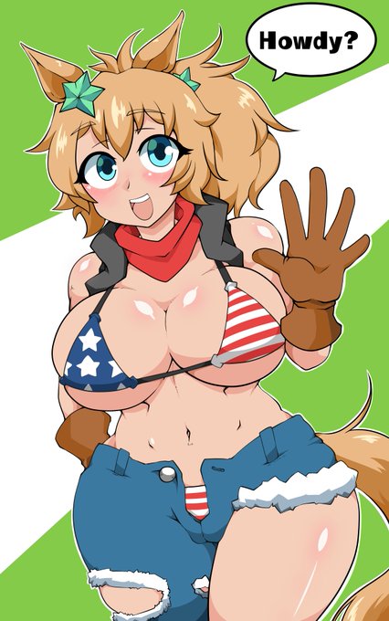 かわいいアメリカンウマ娘には星条旗ビキニを着せよ(平安時代のコトワザ)

タイキシャトルちゃんほんとすき。 