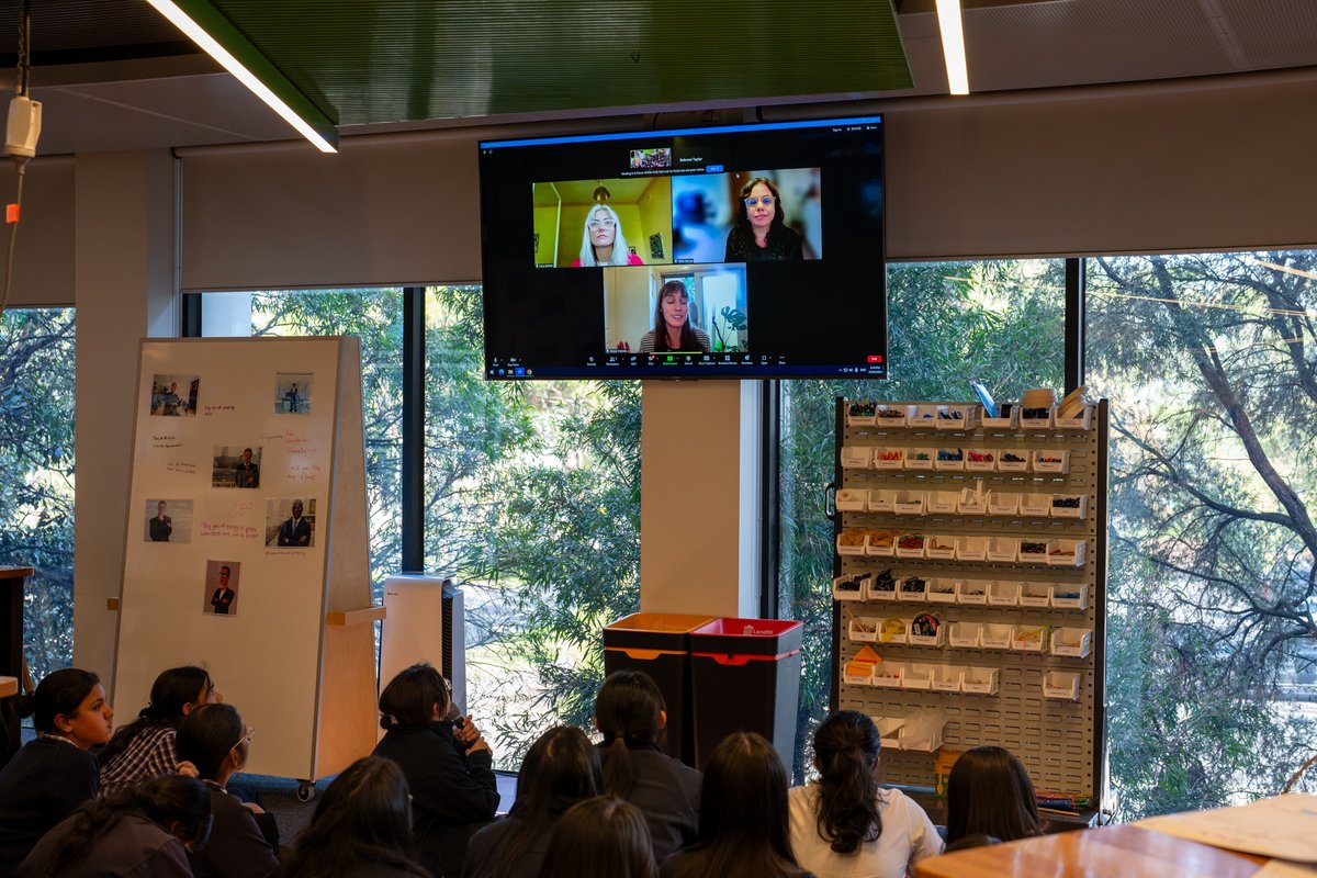 agileRashina's tweet photo. @MonashInfotech #EDI portfolio is proud to support the #Superbots #STEM outreach program in collab with @MonashTS for Year 7-9 girls.
Thank you @RuchiSembey, Karmela, Caitlin, Rebecca, Judith, @aigrrl, and everyone!
#GirlsInICT @MonashUni
#Equity #DiversityInSTEM https://t.co/uOHNXpSTNc