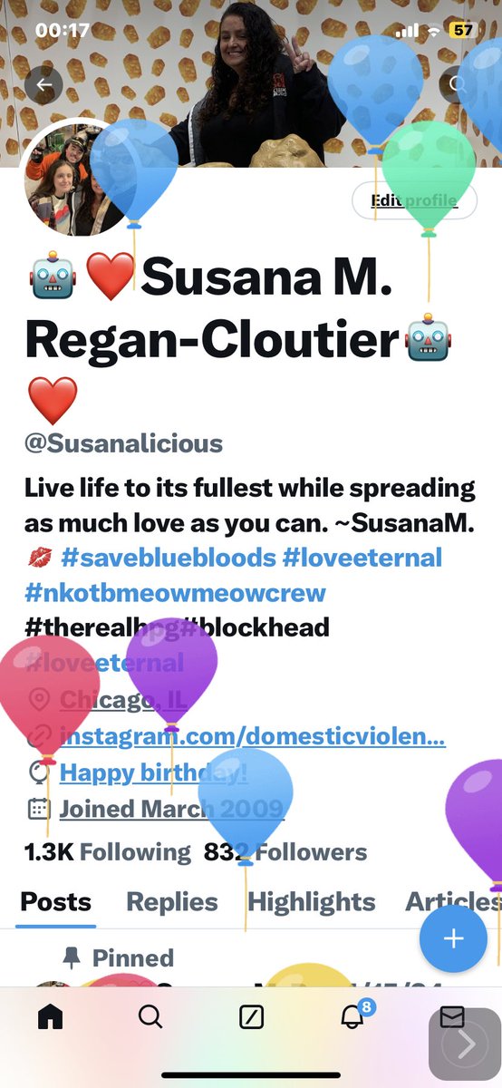 Happy Birthday to me! Happy <a href="/nkotb/">New Kids on the Block</a> day to all my blockhead sisters and brothers. 🤖❤️