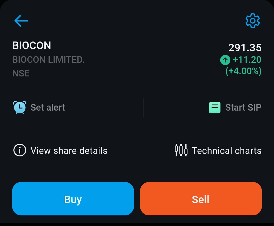 #BIOCON 4% Up 🔥🔥🚀🚀🚀🚀