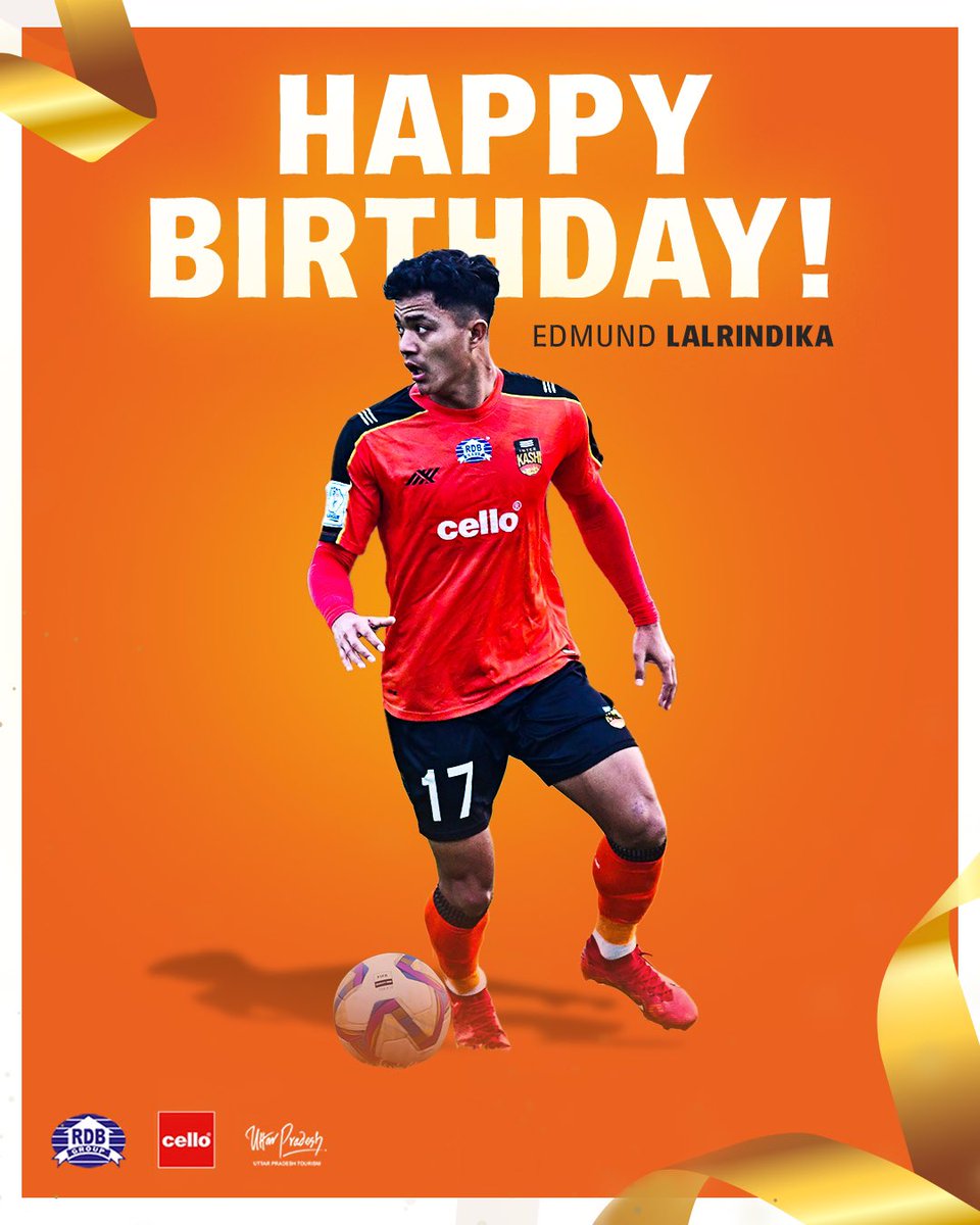 Starboy Edmund turns 24 today! Join us in wishing the dynamic winger a very happy birthday 🥳 🧡🖤 #InterKashi #HarHarKashi