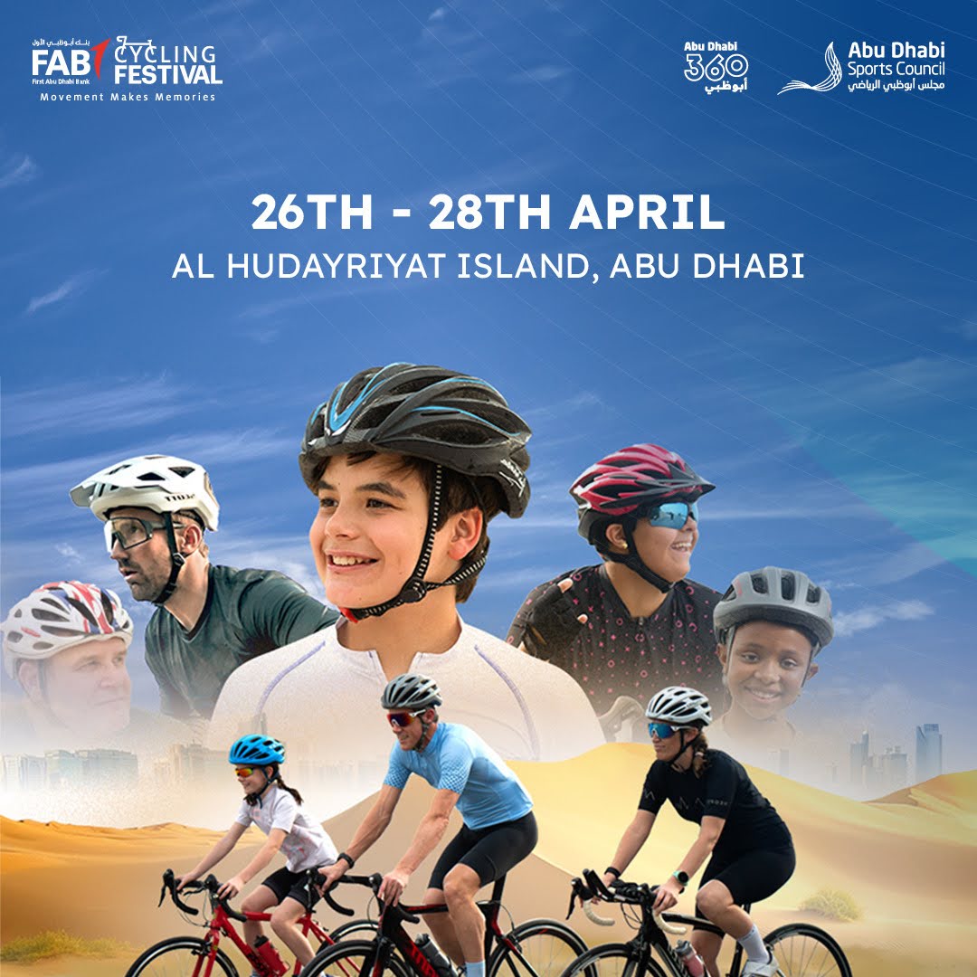 Pump up the adrenaline and join us for an epic weekend of cycling thrills at the FAB Cycling Festival! 🚴

With free community cycling rides and competitions, kids workshops, live entertainment and awesome giveaways, you won't want to miss this!