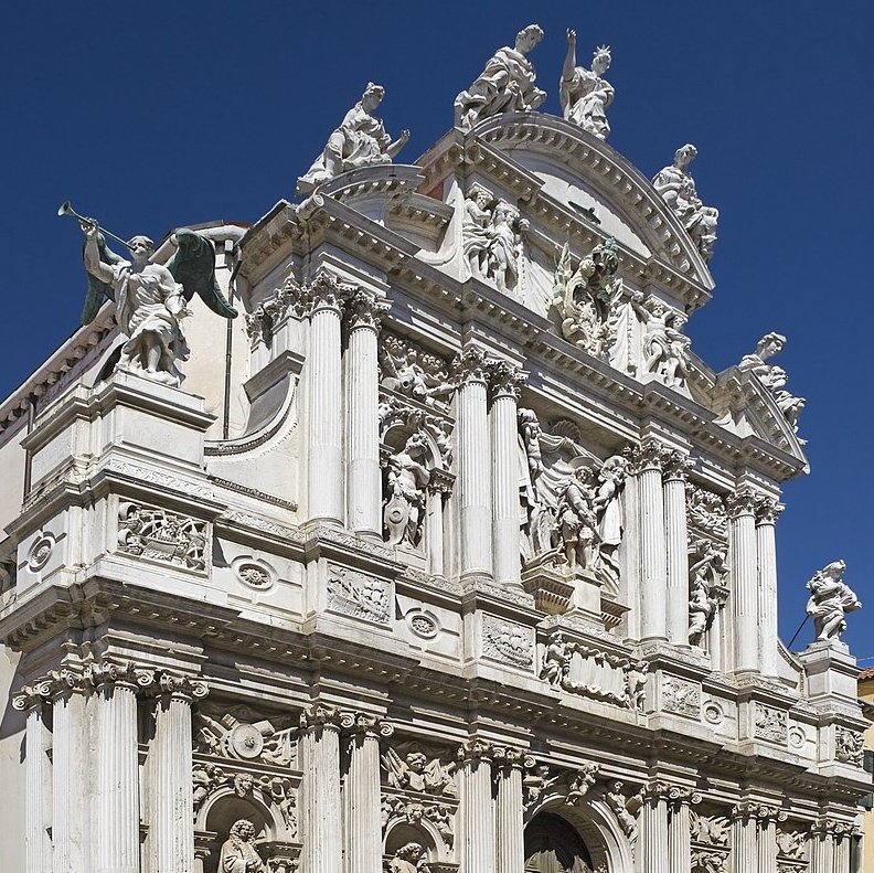 SimonVenturini's tweet photo. #VENEZIA • Oggi nacque il "padre" di molte delle splendide facciate veneziane che ammiriamo.
Il #24aprile 1624 la nostra città diede i natali all'architetto Giuseppe Sardi, esponente #barocco.
Tra le sue opere le facciate delle chiese di Santa Maria del Giglio e degli #Scalzi. https://t.co/4cQnvCIfDZ