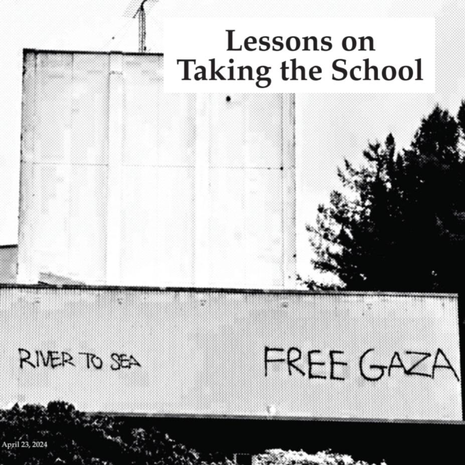 EmmaGoldmanBCTX's tweet photo. Lessons on Taking the School
Report from within the Cal Poly Humboldt Occupation https://t.co/1aIBK9EeZS