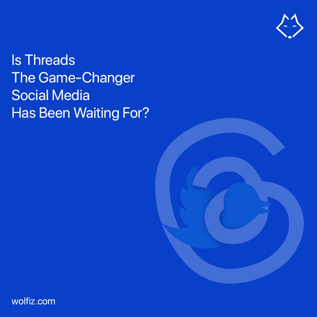 Introducing Threads: the potential game-changer in social media evolution. With seamless integration and enhanced focus on close connections, it's redefining how we stay connected. 

#Threads #SocialMediaRevolution #CloseConnections #wolfiz #teamwork #ios #andriod #products
