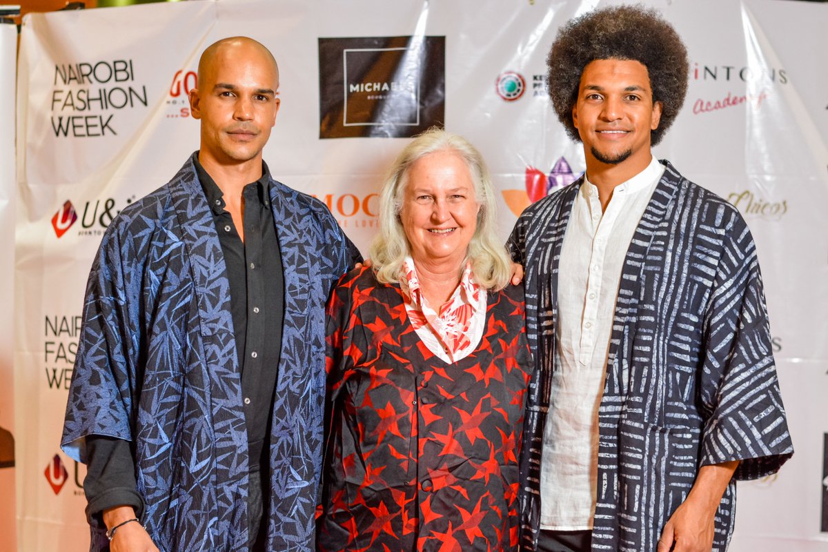 Prints galore at #NairobiFashionWeek Iconic African motifs and bold colors light up the red carpet, showcasing the artistry and creativity of African designers. #fashion #AFRICAN #Kenyawins
