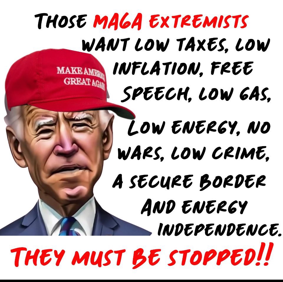 Who else is a proud MAGA extremist?