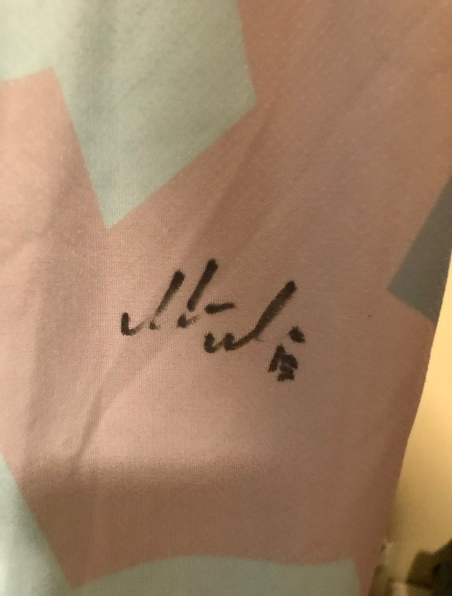 ScottRGoodwin's tweet photo. @Michelle_Wenino hey I found this amazing @chicagoredstars kit from 2012 today! Can you confirm that’s yours? Kinda looks like #13 on the signature! https://t.co/WvSP9mLZLB