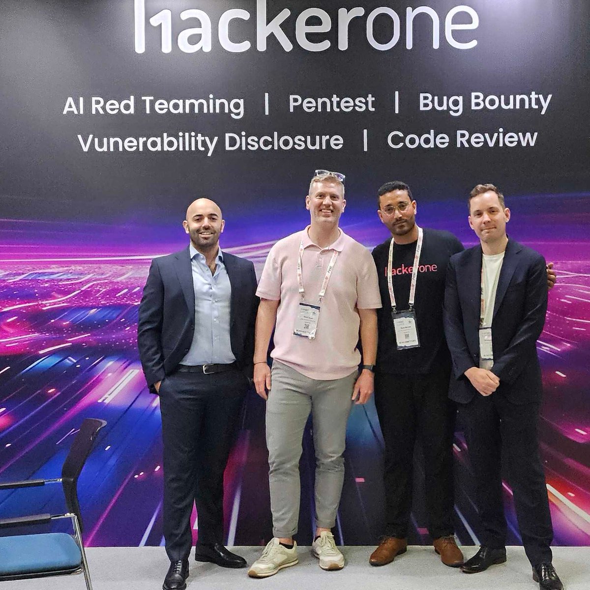 It was great to see everyone on Day 1 of @GISECGlobal in Dubai! Ready to take your security strategy to the next level with AI Red Teaming and better pentests? Drop by booth F16 all day today and tomorrow to chat with our experts and learn more about the HackerOne platform.