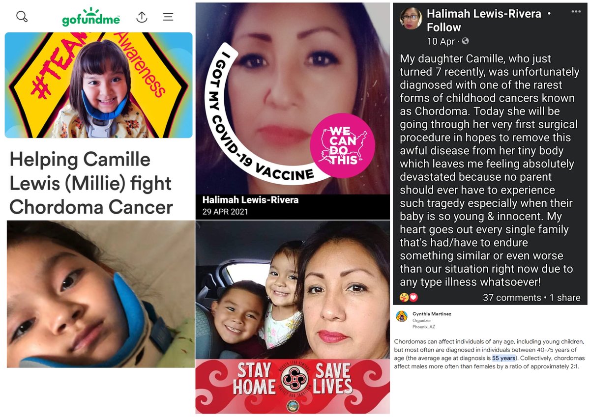 Phoeniz, AZ - 7 year old Camille Lewis was diagnosed with Stage 4 Chordoma. Typical age for chordoma is 55 years old. 'in Camille's case, it has manifested in multiple areas, including her tailbone, brainstem and left lung'. Her mother, Halimah Lewis-Rivera is a believer in…