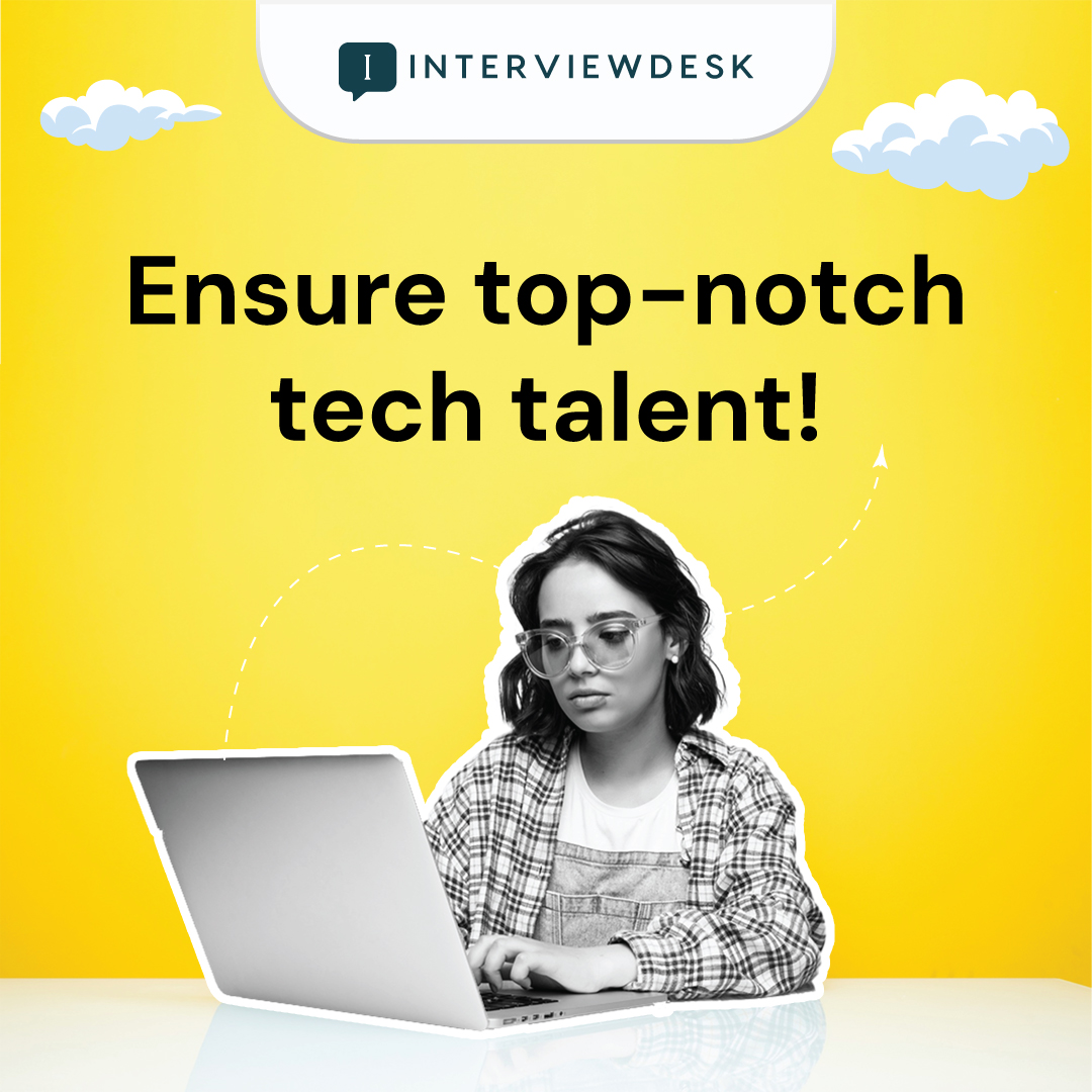 Our skilled interviewers ensure consistent evaluations, helping you find top-notch tech talent for your organization. Sign up: interviewdesk.ai/interviews-as-… #QualityHires #InterviewAsAService #QualityHires #InterviewDesk #InterviewAsAService