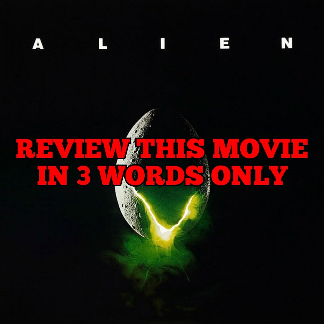 YouRunPodcast's tweet photo. I honestly can't believe that it has taken over 3 years for this movie to get on the show.

Review it in 3 words only, and if yours is one of the best, it will be read out on the air with a shout-out for your account.

#Alien #3wordreview https://t.co/DAJBAL0Y4g