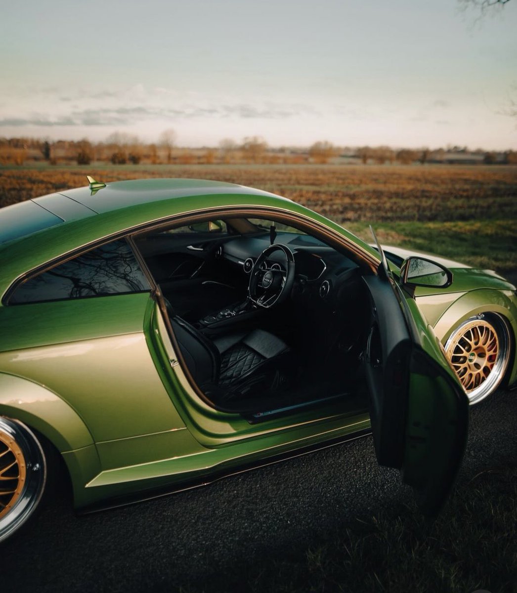 🖼️ Scenic 

#Audi #TT #AudiTT #Mk3TT #JavaGreen #BBSwheels #BBSe88 #Stanced #DubLife