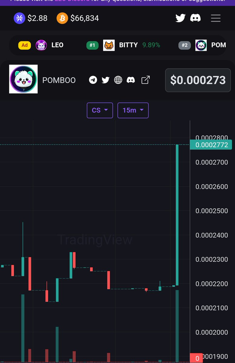 EriTech91's tweet photo. @binance Gm 😘 $POMBOO #Pomboostx 
Told you not to fade .@Stacks
Ecosystem https://t.co/uhqEov58XD