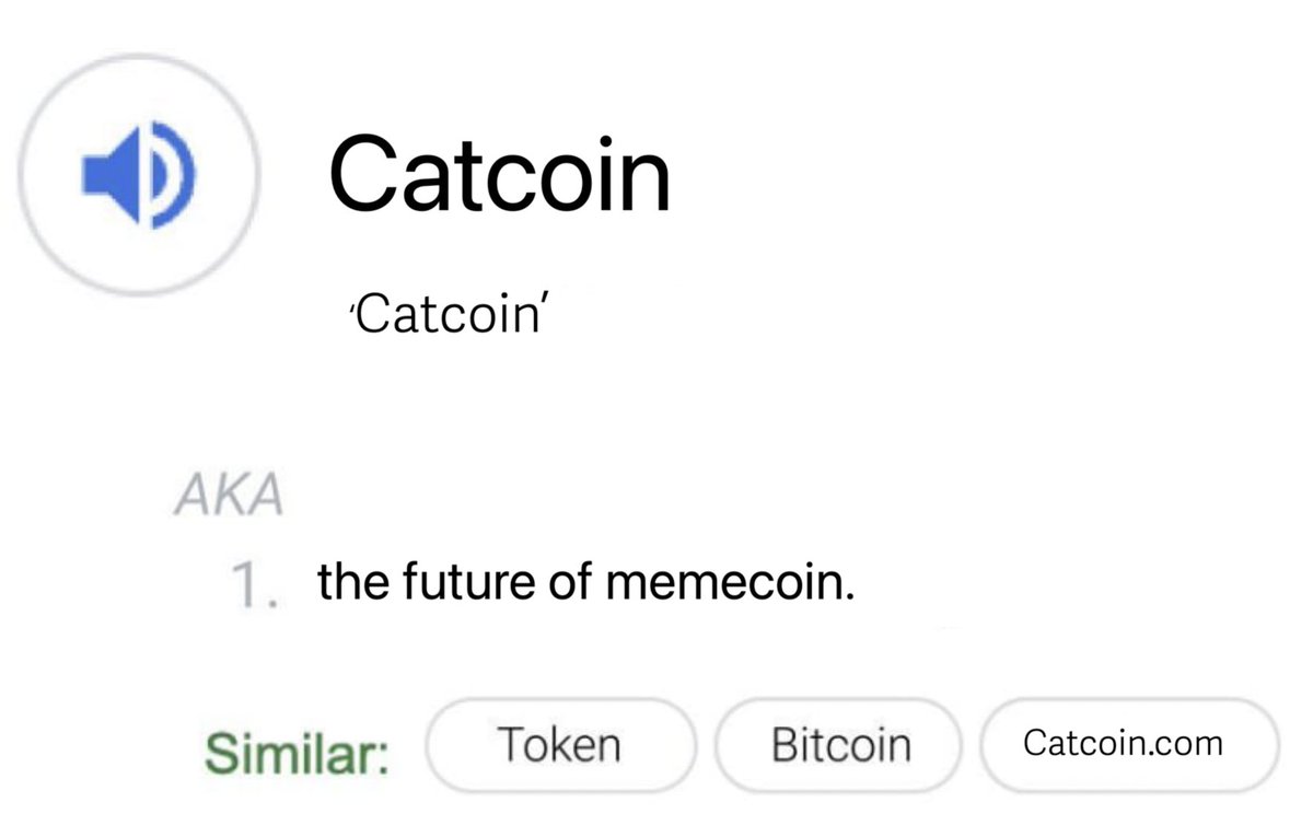the future of #memecoin #catcoin