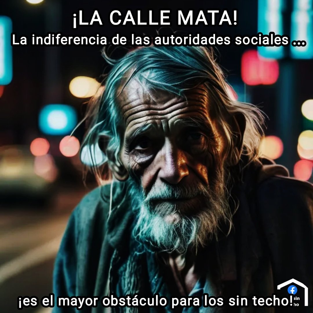 ¡La calle mata!
La indiferencia de las autoridades sociales es el mayor obstáculo para los sin techo.
#sinhogarismo #sinhogar #sintecho #diamundialdelaspersonassinhogar #WorldHomelessDay