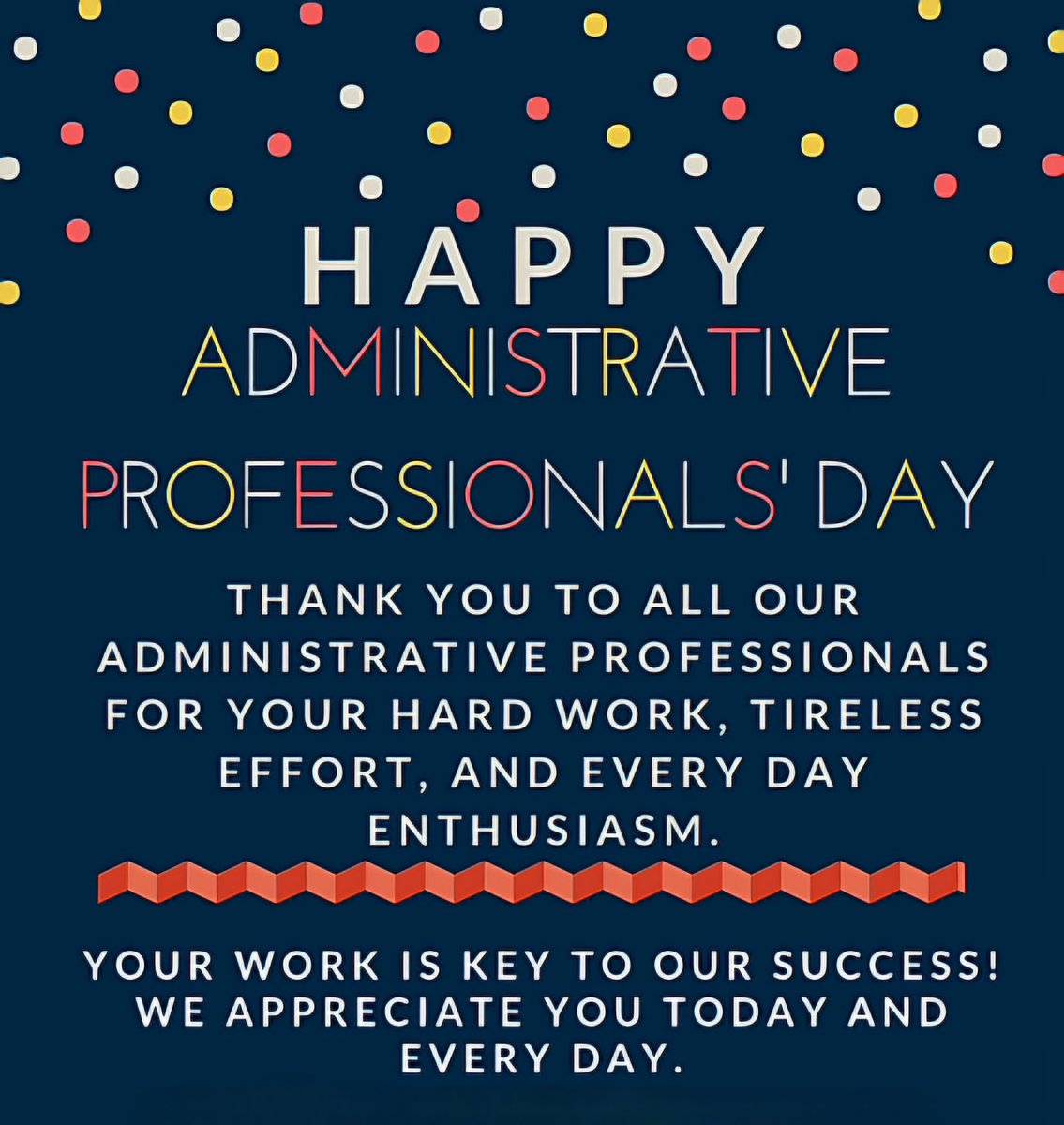 On #administrativeprofessionalsday we're giving a huge out to all our admin teams across the Acute Care Division!

We appreciate you every day, not just today, but this day is for you ✨️

Thank you for all that you do!

#NHS #MYTeam #MidYorks #AcuteCare