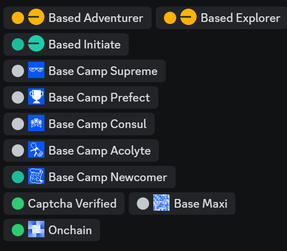 SkyBountyCaller's tweet photo. 2⃣3⃣ then run over here and get all the rolls. 👇

🔴visit https://t.co/YV8OcbXW2b
🔴https://t.co/6zr2YcZyxL
🔴then you will see the following roles on the dc

🔴Done, congratulations. 🥳🪂

#base 
#NFT https://t.co/HB9LB8qMDM