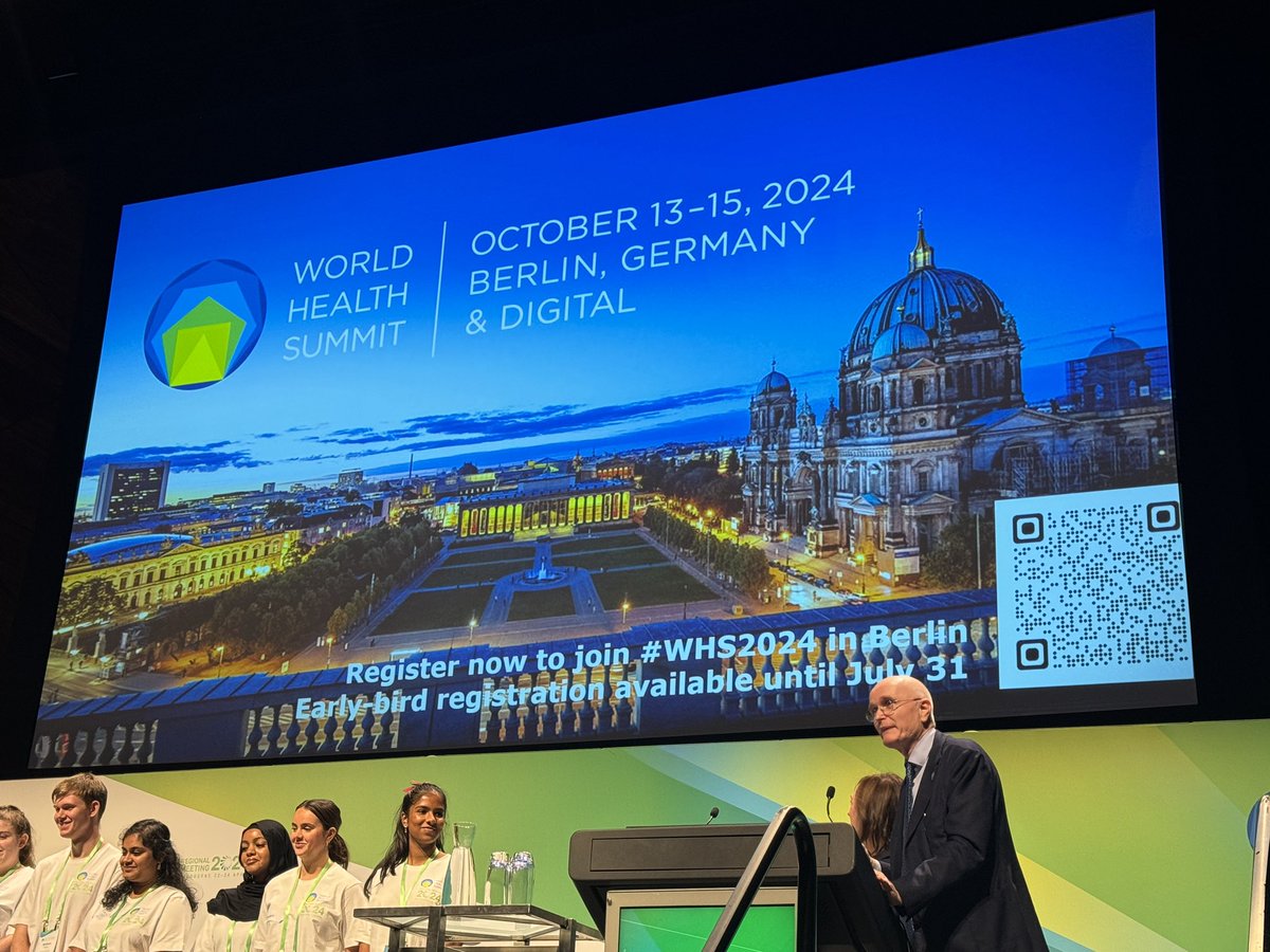 That’s a wrap folks! In the words of Axel Pries, there’s some kind of similar meeting going on in Berlin later this year… @WorldHealthSmt