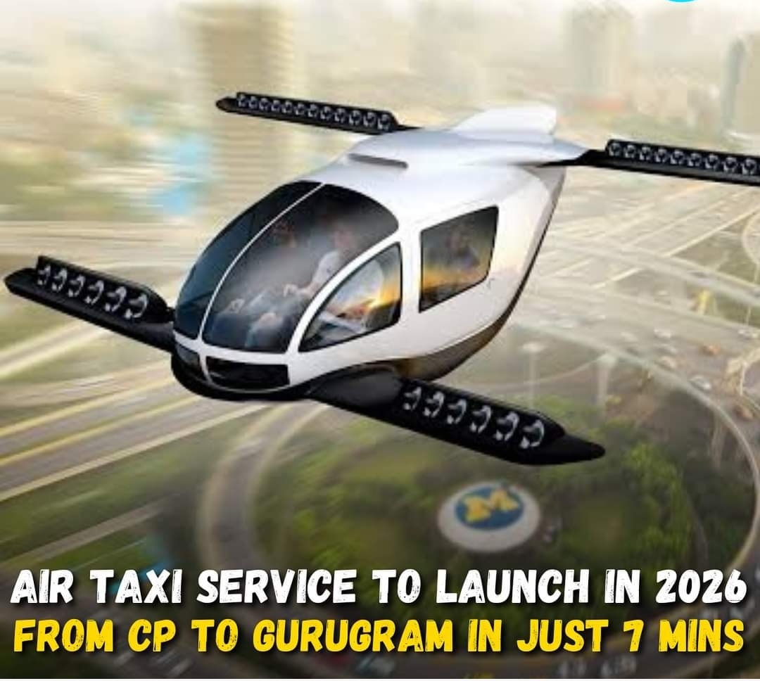 #CTDiscovery All-Electric Air Taxi Service In India By 2026 from Delhi To Gurugram In Just 7 Minutes

#explorepage #news #electrictaxi #delhi #gurugram