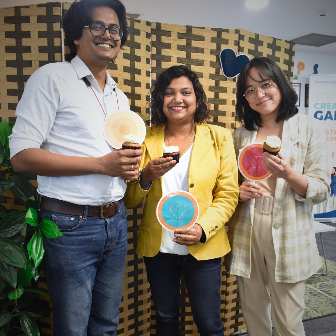 ConcentrixANZ's tweet photo. The celebration continues! 🤩 Our exceptional game-changers have joined in the fun and are so thrilled to experience how we power the brands of the future together! Stay tuned for more updates. #PowerOfConcentrix https://t.co/IVEiqLSWHl