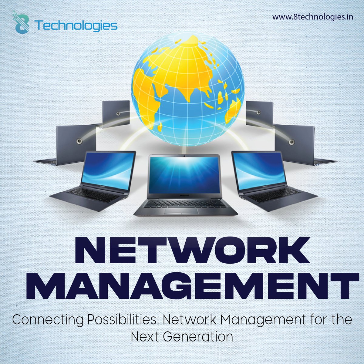 8 Technologies provides comprehensive network management solutions, ensuring seamless connectivity and optimal performance for businesses.🌐🚀✨
.
.
#8Technologies #NetworkManagement #Connectivity #OptimalPerformance 🖥
