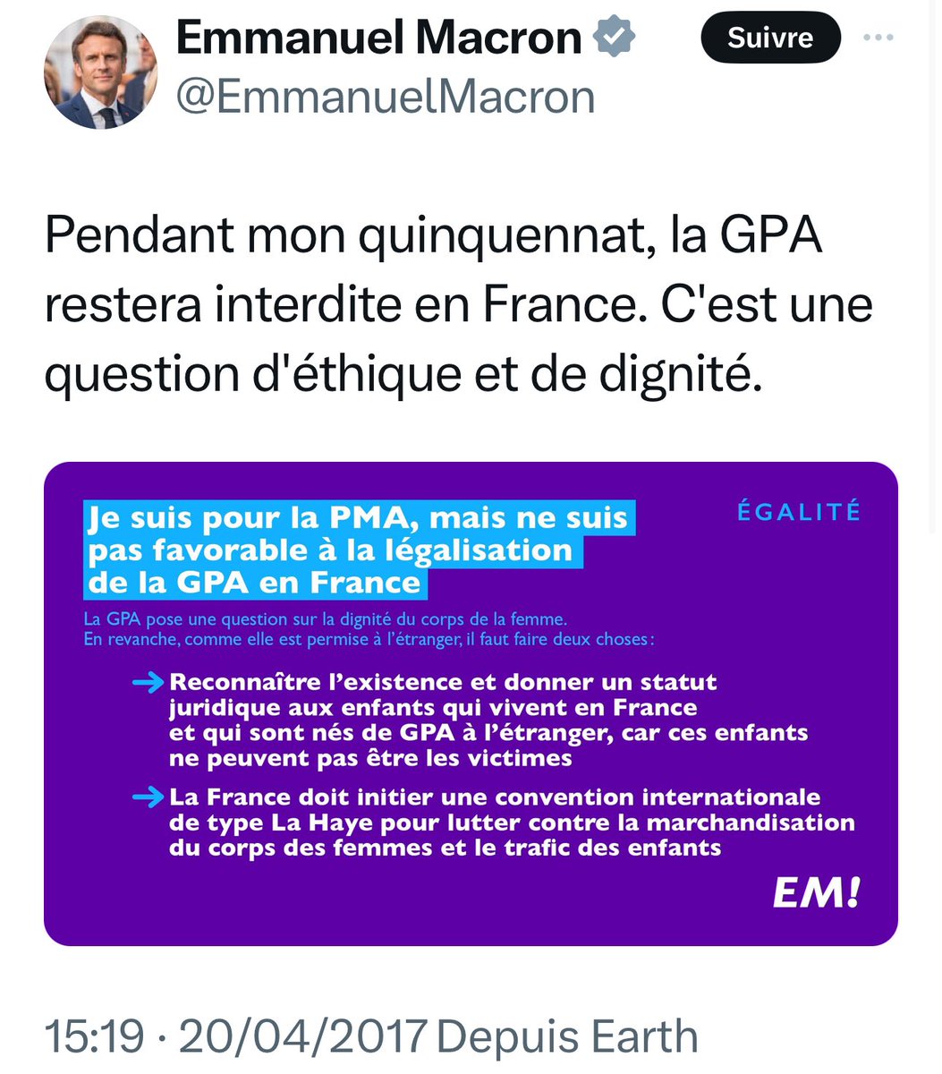 @julienbahloul Faut être un peu abject pour promouvoir et se féliciter de la commercialisation de nourrissons. 
Sinon pour rappel…