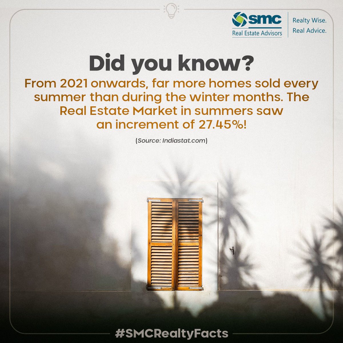 For more such interesting updates, keep following #SMCRealty
.
.
#SMCRealty #SMCRealtyFacts #RealEstateIndia #RealtyIndia #RealEstateFactsIndia #RealtyFactsIndia #Facts2023 #FunFacts2023 #RealtorIndia #HomesIndia #LuxuryHomesIndia #DidYouKnowFacts #DidYouKnowThis #UniqueHomes