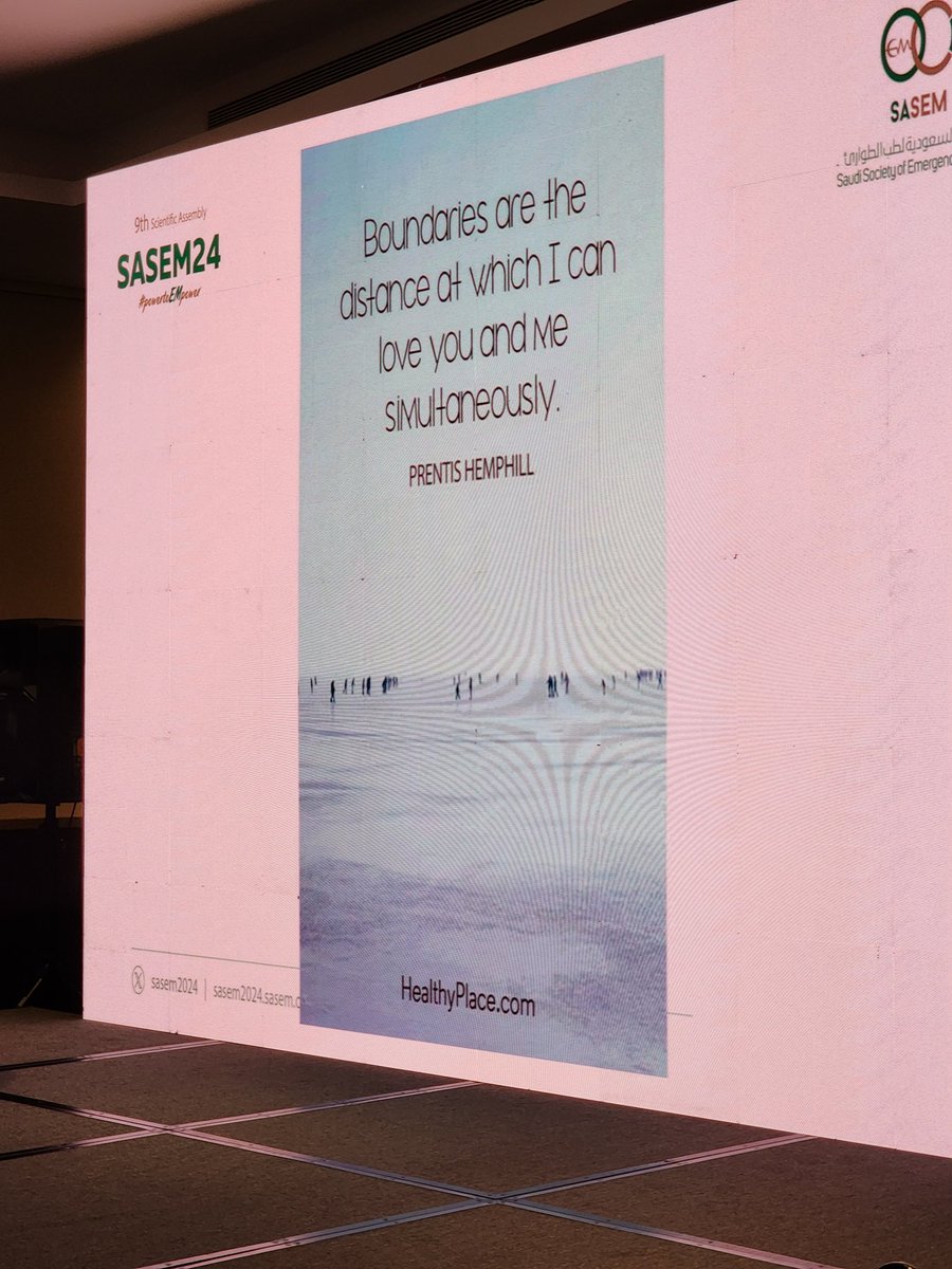 roaa_alnasser's tweet image. What a great start of the day with: The art of saying NO! 
By the best @Abrar_AM_89 
@sasem2024 
#SASEM2024 
#powertoEMpower