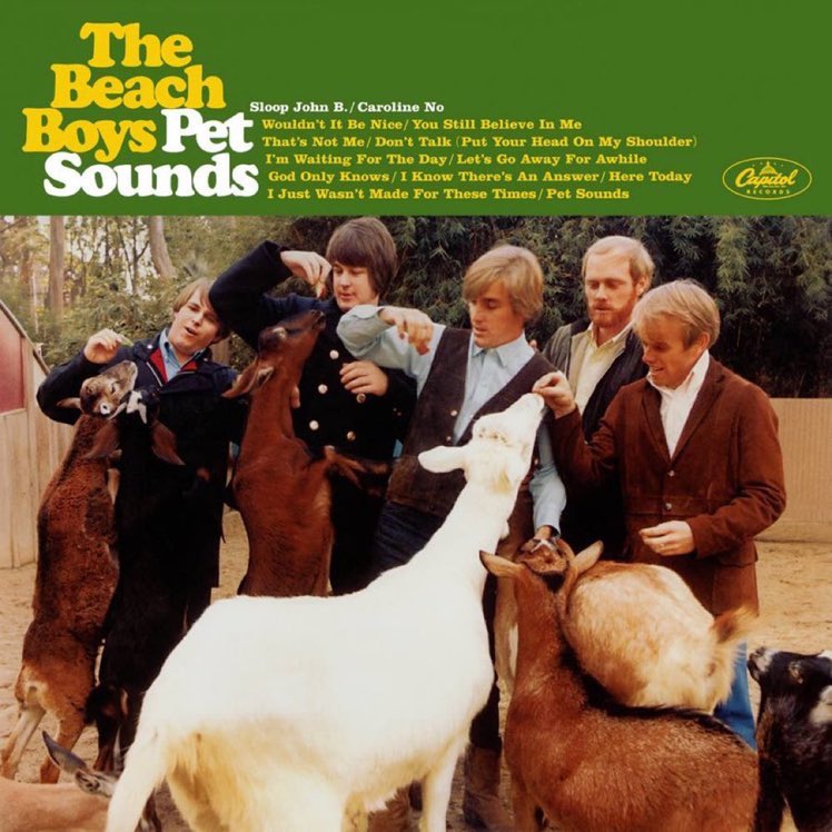 #albumsyoumusthear The Beach Boys - Pet Sounds - 1966