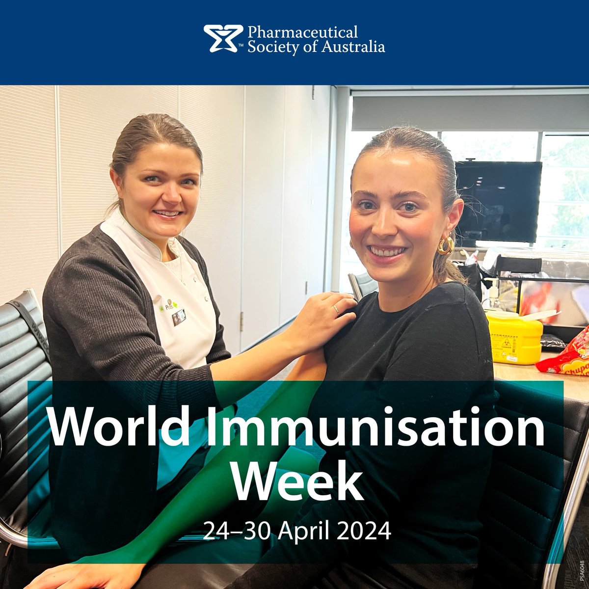 This World Immunisation Week, our dedicated team rolled up their sleeves to receive their flu vaccines at our National Office, administered by the wonderful pharmacists from Cooleman Court Pharmacy. Visit your nearest pharmacy today to get your flu shot. #WorldImmunisationWeek