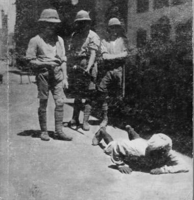 The 'Crawling Order' where the British forced Indians to crawl from one end of the street to the other in Amritsar........

Today they teach us 'the lessons of human rights'.....
