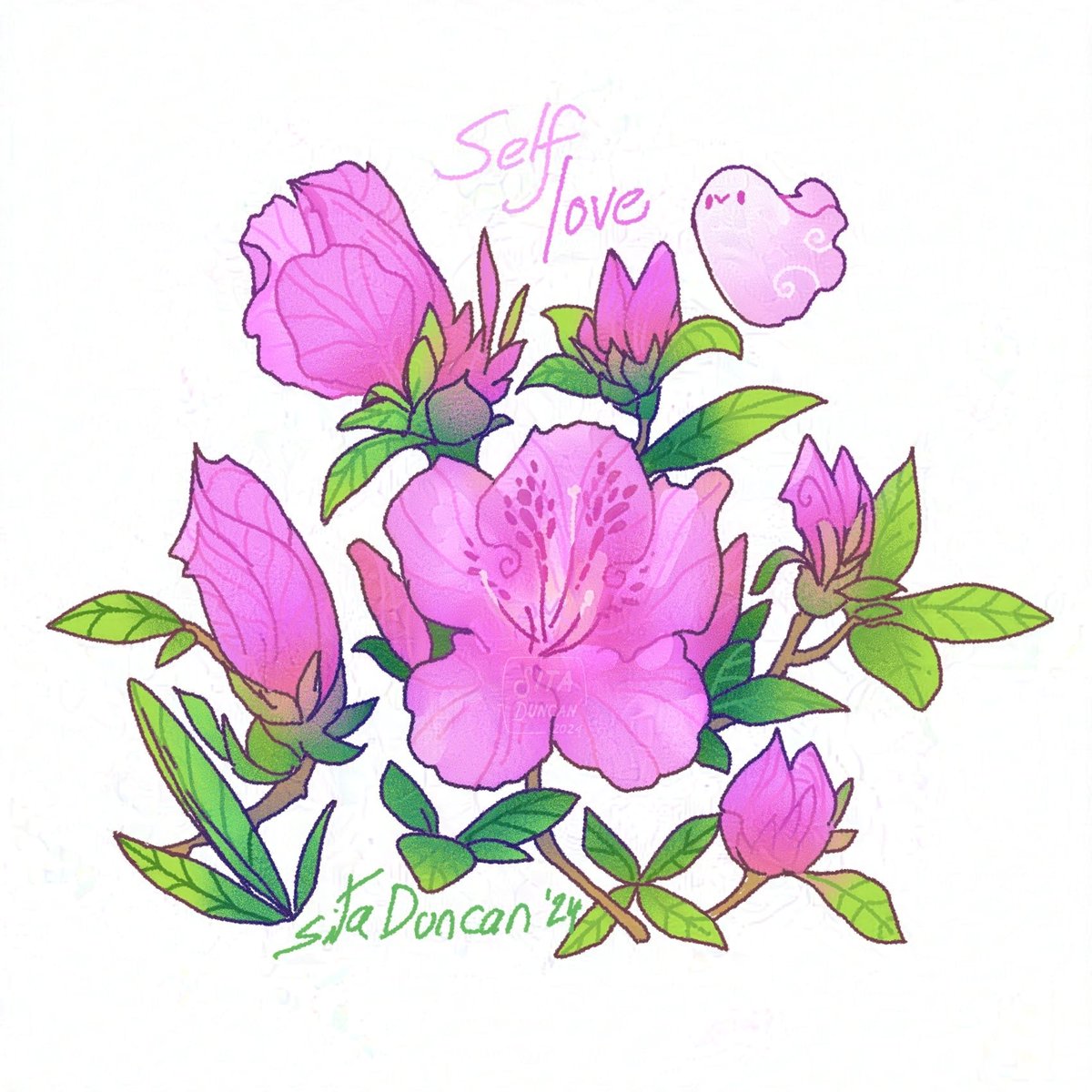 ✨Spring is blooming Iris Snowbell and Royal Crest Azalea