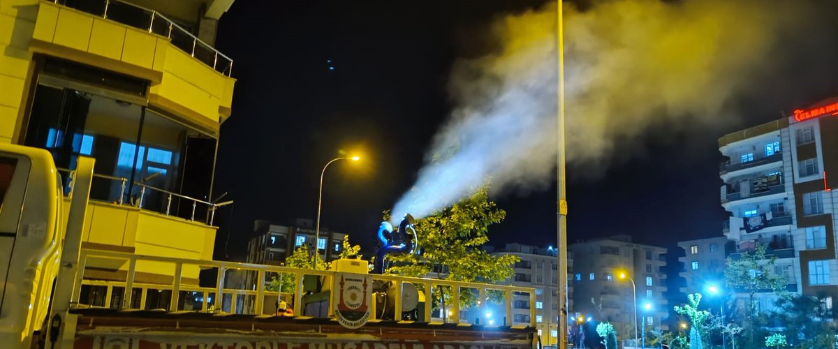 Vektör ve haşerelere karşı mücadele çalışmaları ile merkeze bağlı 3 ilçemizde gece - gündüz sahadayız.