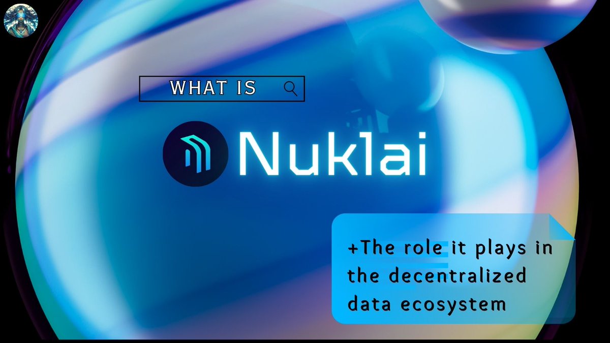 Gm #Web3  

a world where Data flows freely, without boundaries or silos.. That's the vision of Nuklai, a groundbreaking platform revolutionizing how we access and utilize information. interesting isn't it?👀

Let's learn more about #Nuklai in this thread! 

$NAI | #SmartData