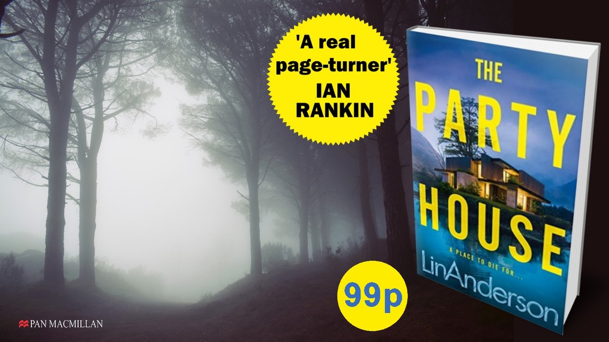 😍Kindle Deal😍 99p - THE PARTY HOUSE - ★★★★★ 'Great characters and plot, excellent writing. I will be reading more books by this author.' viewBook.at/ThePartyHouse  #CrimeFiction #Thriller #ThePartyHouse #PartyHouseBook #LinAnderson