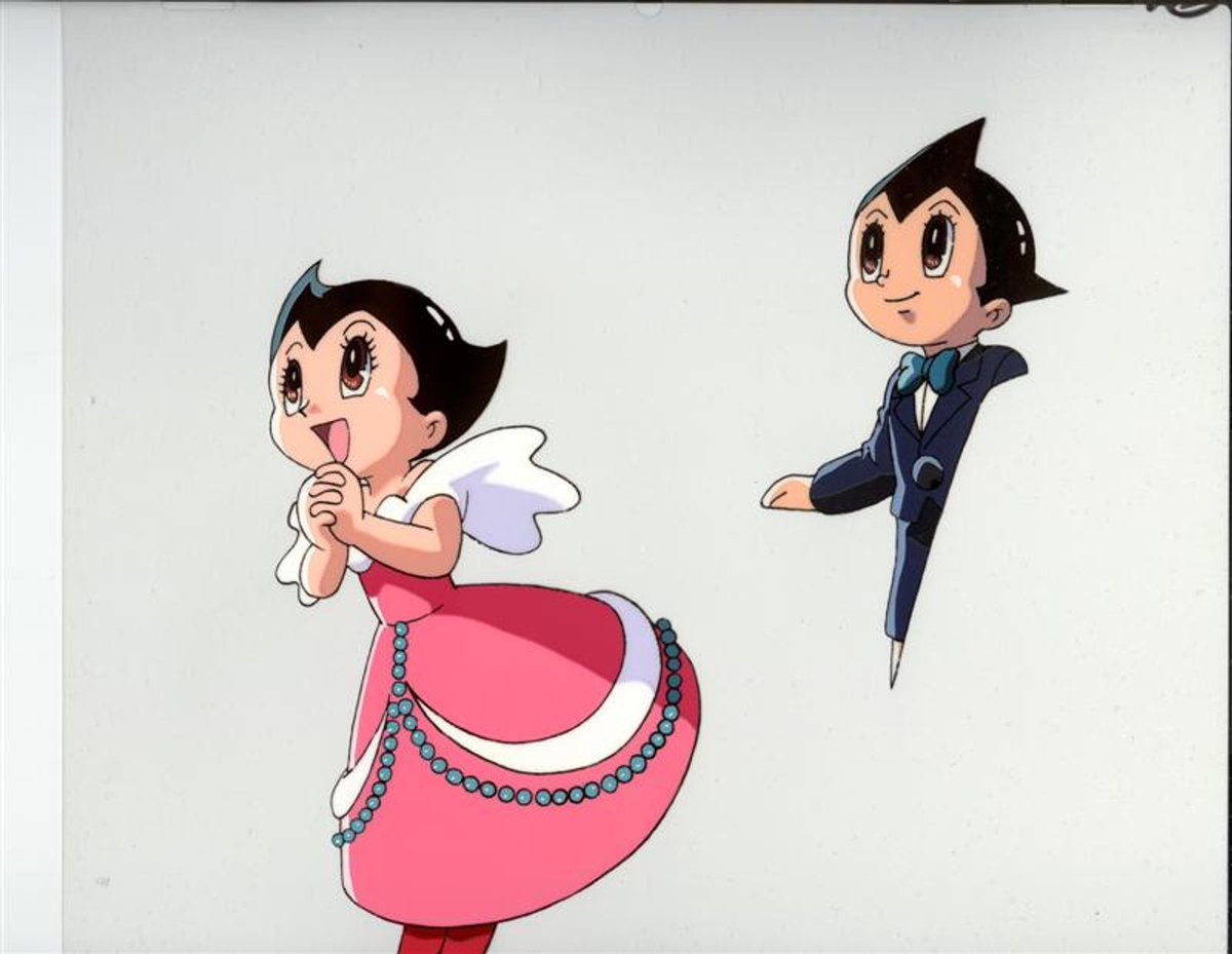 Animation cels from the lost Osamu Tezuka Academy Awards TV special