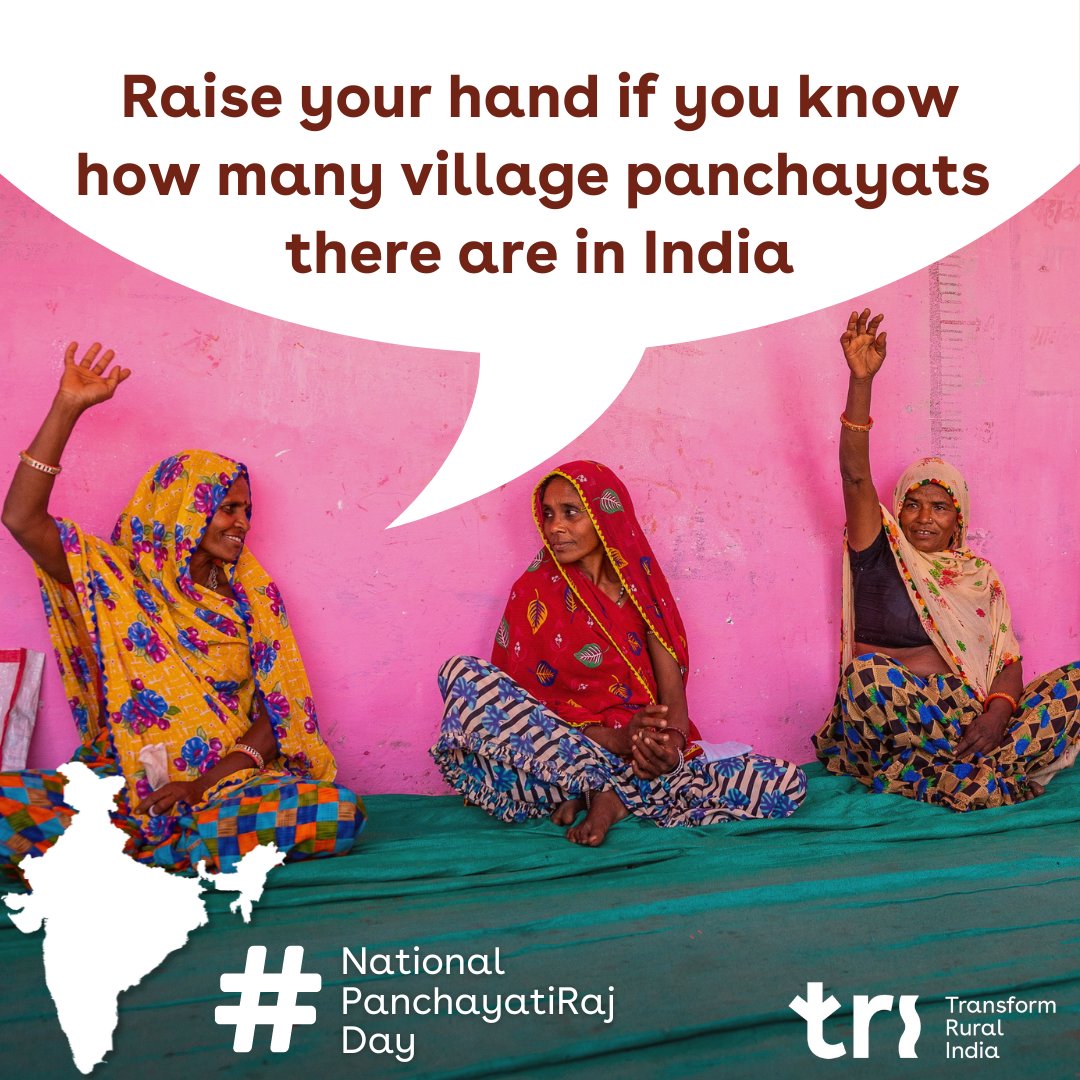 🛖 How many village panchayats are scattered across the length and breadth of India? Tell us your best guess in the comments! 👇

To know the answer, stick around, we have more coming up!

#NationalPanchayatiRajDay #Panchayat #PanchayatForTomorrow #PanchayatiRaj